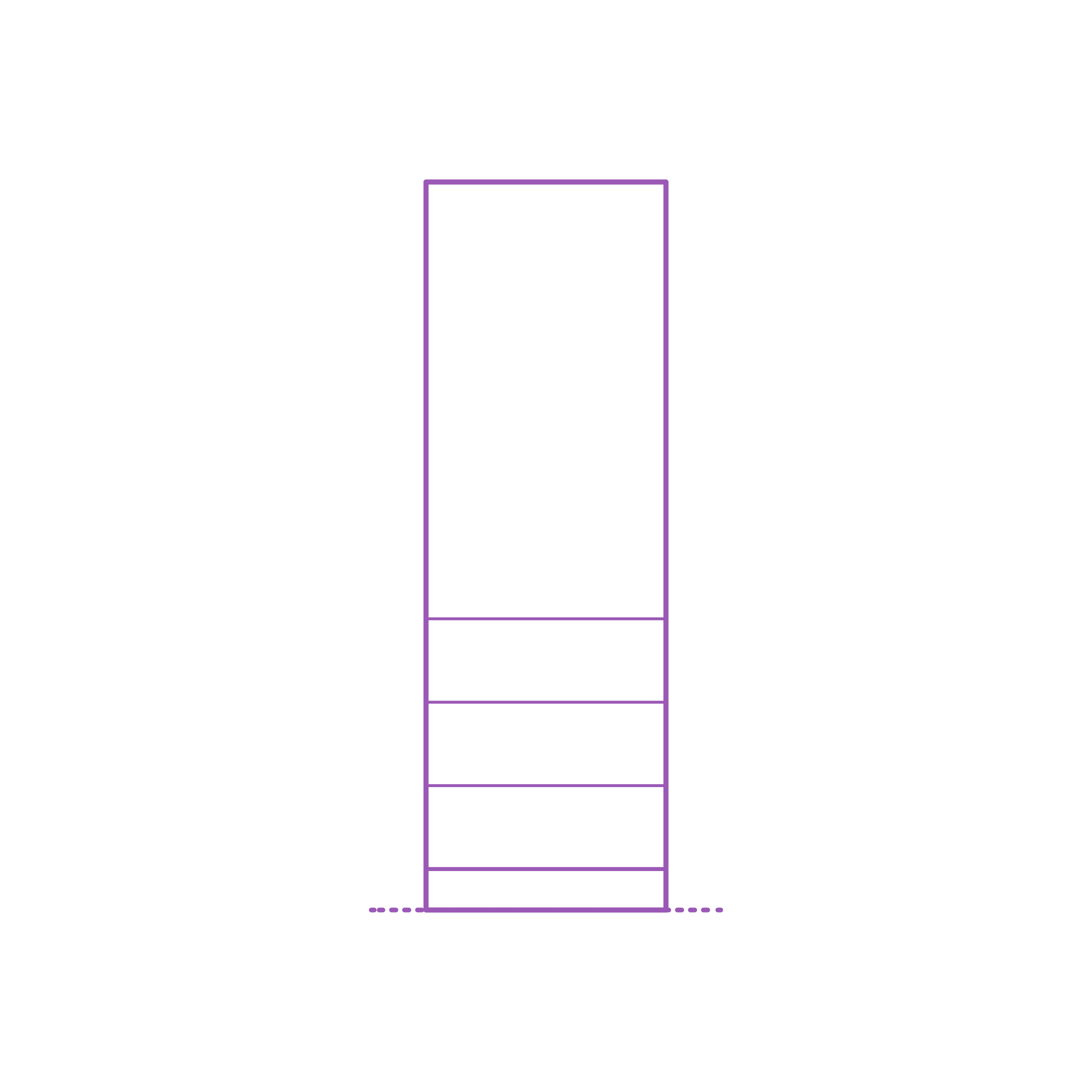 Fixtures Kitchen Cabinetry Ikea Sektion High Cabinet 1 Door 3 Drawers Line Art Illustration Svg Free Vectors